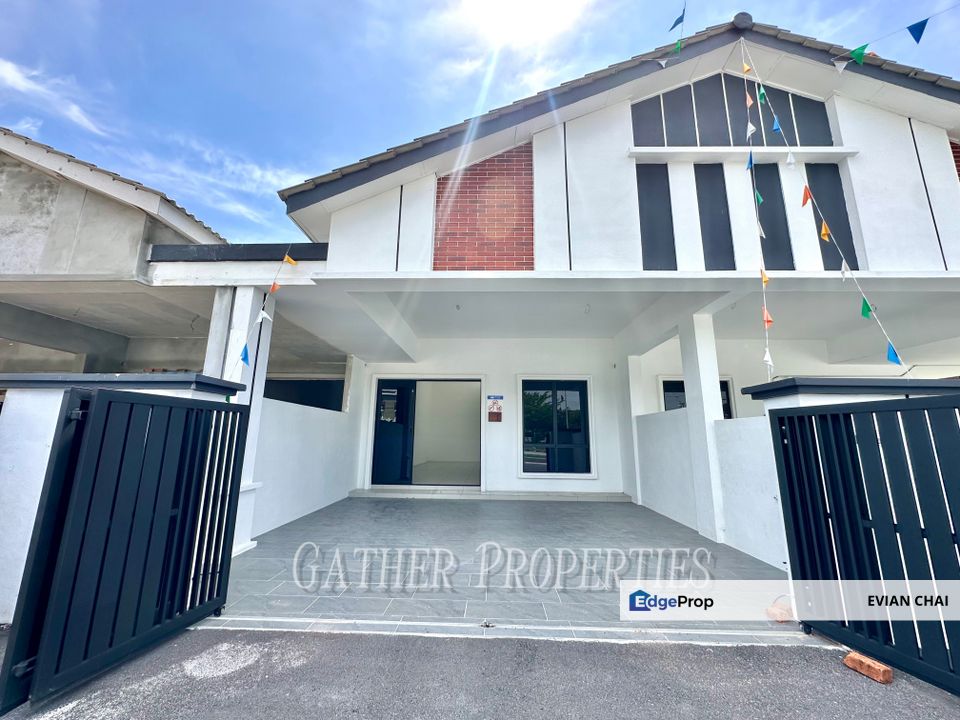 Freehold Rumah Baru Single Teres/Corner@Meru Ipoh,Berdekatan Ke Mydin,Bulatan Meru,Limited, Perak, Kinta