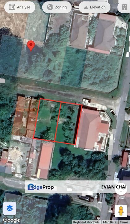 Jelapang Ipoh 2 Lot 7200Sqft Residential Bungalow Lot Land For Sale , Perak, Kinta