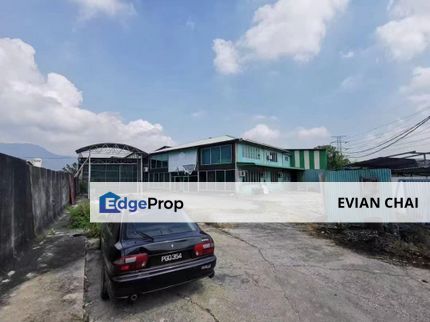 Menglembu Ipoh Industry Area,Fully Covering Detached Factory,Easy Access Highway,For Sale, Perak, Menglembu