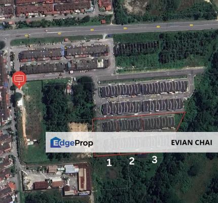 Bercham Freehold,Convertible to Residential Status,43 Unit With Access Road For Sale For Invest, Perak, Ipoh
