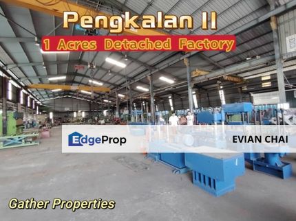 1Acres Kawasan Perindustrian Pengkalan 2,Heavy Industry, Ipoh Factory/Covered Warehouse Pengkalan  For Sale , Perak, Ipoh