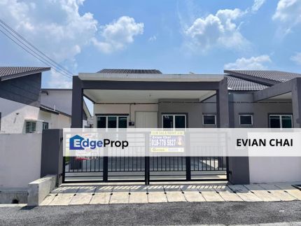 Klebang NEW Single Storey Cluster Semi D For Sale, Perak, Kinta