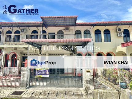 Walking Distance To AEON Station 18,Facing Field Double Storey House Wth Facing Field,FOR SALE , Perak, Station 18