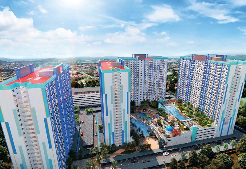 Botani Ipoh Freehold Brand New Condo With Santorini Theme,Affordable Luxury,Every One Can Buy!
