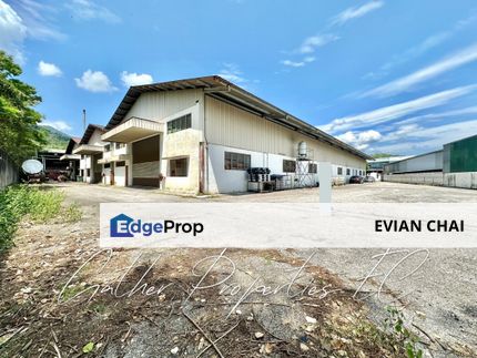 Silibin Industrial Park Detached Factory For Rent *3 Adjoining Covered Factory With Extra Land*, Perak, Ipoh