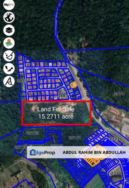 Tanah Bangunan 15.27 ekar Sungai Udang Melaka, Melaka, Melaka Tengah