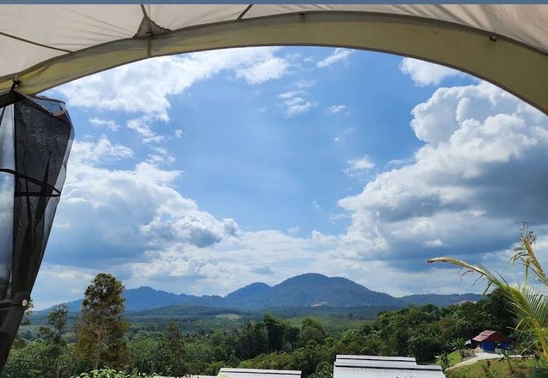 [VIEW 4 GUNUNG] TANAH 9.38 EKAR DI PUNCAK BUKIT ASAHAN, MELAKA‼️