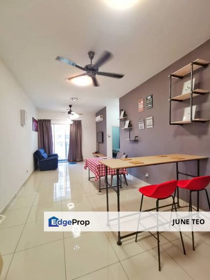 Strategic Location Fully Furnished Good Condition 2room Apt @ Sky Habitat for Rent, Johor, Johor Bahru