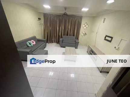Renovated Extended Strategic Location Partial Furnished 2sty Low Cost House @ Permas Jaya for Rent, Johor, Permas Jaya/Senibong