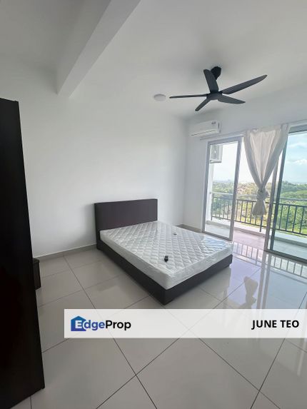 High Floor Greenery View Fully Furnished Good Condition 3room Apt @ Vida Heights for Rent, Johor, Johor Bahru