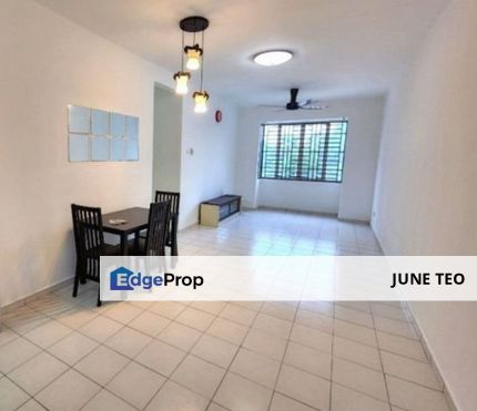Partial Furnished Good Condition 3room Apt @ Nusa Perdana for Sale, Johor, Gelang Patah
