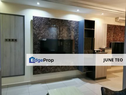 Renovated Fully Furnished Good Condition Studio @ Nusa Height for Rent, Johor, Gelang Patah