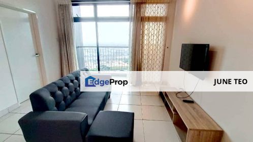 Strategic Location Good Condition Partial Furnished 2room Apt @ Sky Peak for Rent, Johor, Setia Tropika