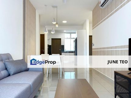 Strategic Location Fully Furnished Good Condition 3room Apt @ SKS Habitat Larkin for Rent, Johor, Johor Bahru