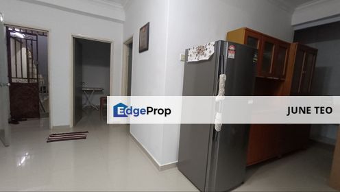High Floor Renovated Furnished Good Condition 3room Walk Up Shop Apt @ Ehsan Jaya for Rent, Johor, Johor Bahru