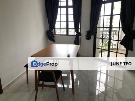 Prime Location Good Condition Spacious Low Density High Floor Partial Furnished 3room Condo @ Stulang View Condo for Sale, Johor, Johor Bahru