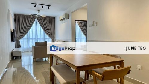 Strategic Location High Floor Fully Furnished Good Condition 2room Apt @ KSL Avery Park for Rent, Johor, Masai