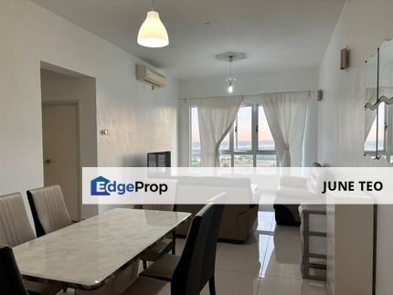 Strategic Location Good Condition Fully Furnished High Floor 2room Apt @ Tropez Residences for Rent, Johor, Johor Bahru