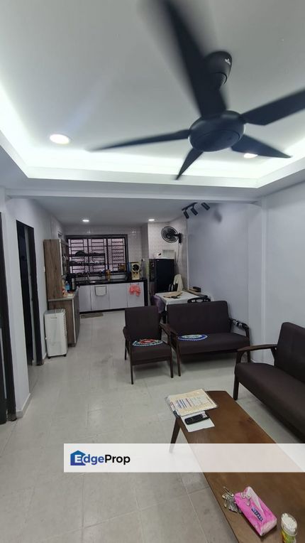 Strategic Location Fully Renovated Fully Furnished Good Condition Ground Floor Low Cost Flat @ Tun Aminah for Rent, Johor, Johor Bahru