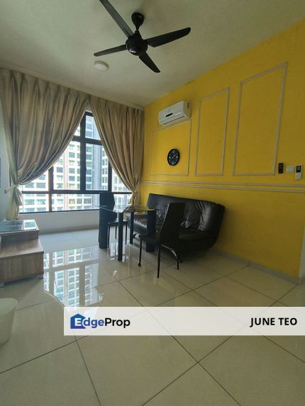 Strategic Location Fully Furnished Good Condition Mid Floor 1room Apt @ D Summit for Rent, Johor, Johor Bahru