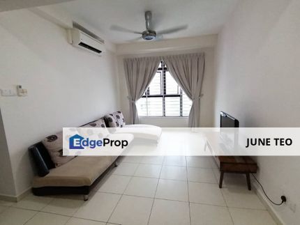 Strategic Location High Floor Pool View Partial Furnished 3room Apt @ The Garden for Sale, Johor, Skudai
