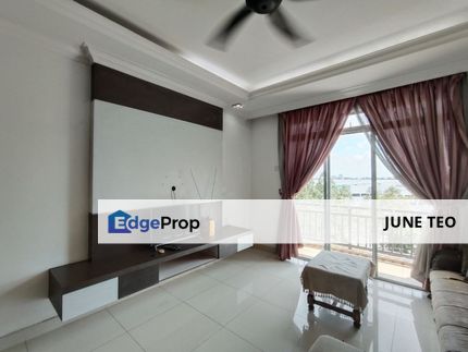 Low Floor Partial Furnished Good Condition Strategic Location 3room Apt @ Tebrau City Residence for Rent, Johor, Johor Bahru