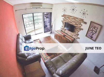 Strategic Location Low Floor Golf View Fully Furnished Good Condition 3room Apt @ Prima Regency for Rent, Johor, Plentong