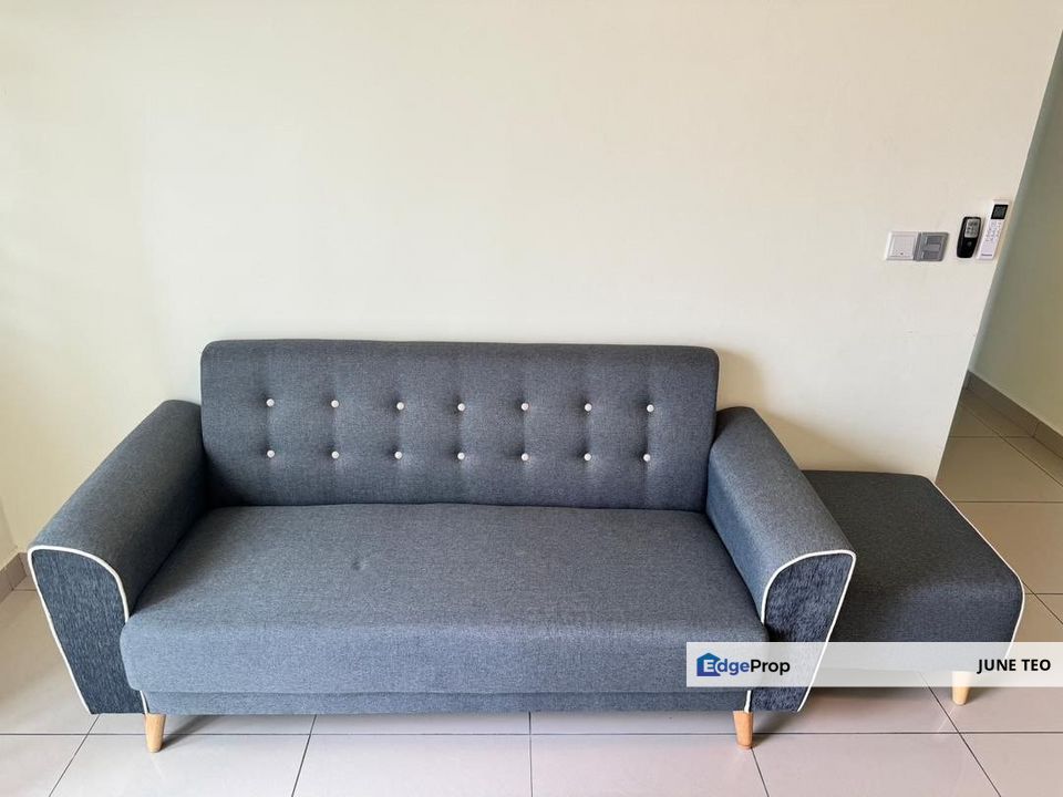 Strategic Location Fully Furnished Good Condition 3room Apt @ Meridin Bayvue for Rent, Johor, Masai