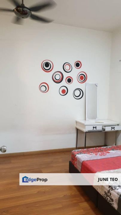 Strategic Location Fully Furnished Good Condition 2room Apt @ Nusa Height for Rent, Johor, Gelang Patah