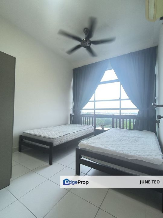 Strategic Location Unblock View Fully Furnished 2room Apt @ Seri Austin Residence for Rent, Johor, Johor Bahru