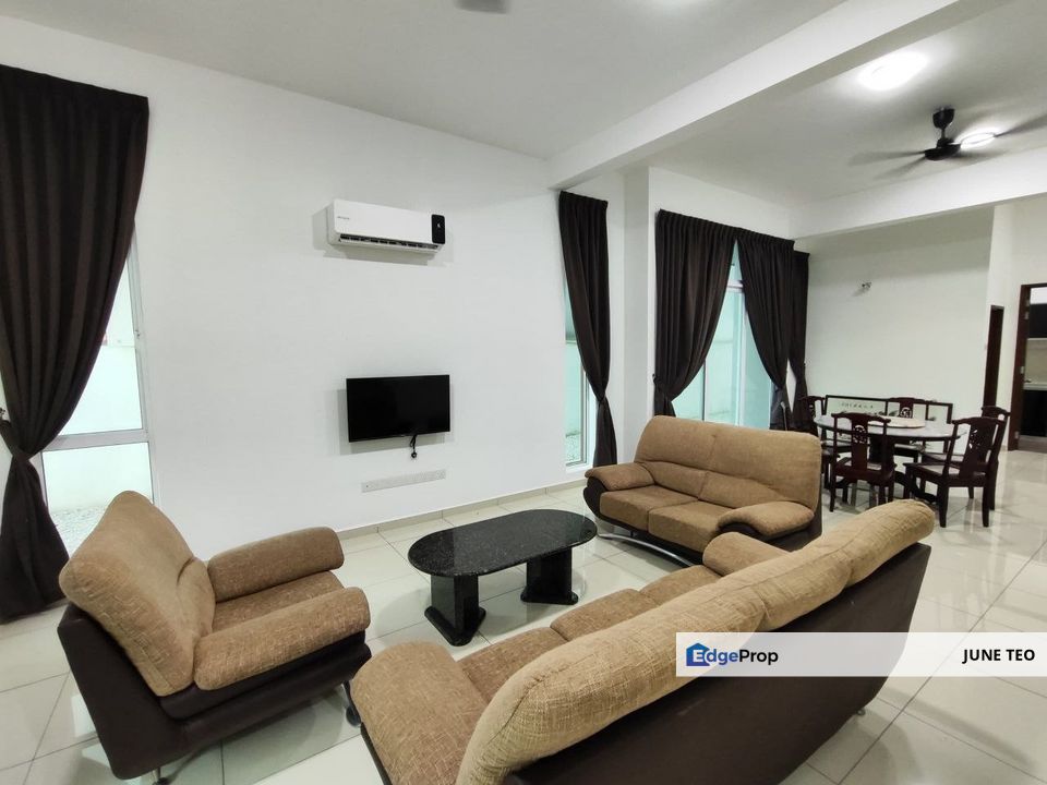 Strategic Location Good Condition Fully Furnished 3sty Cluster @ Nusa Sentral for Rent, Johor, 