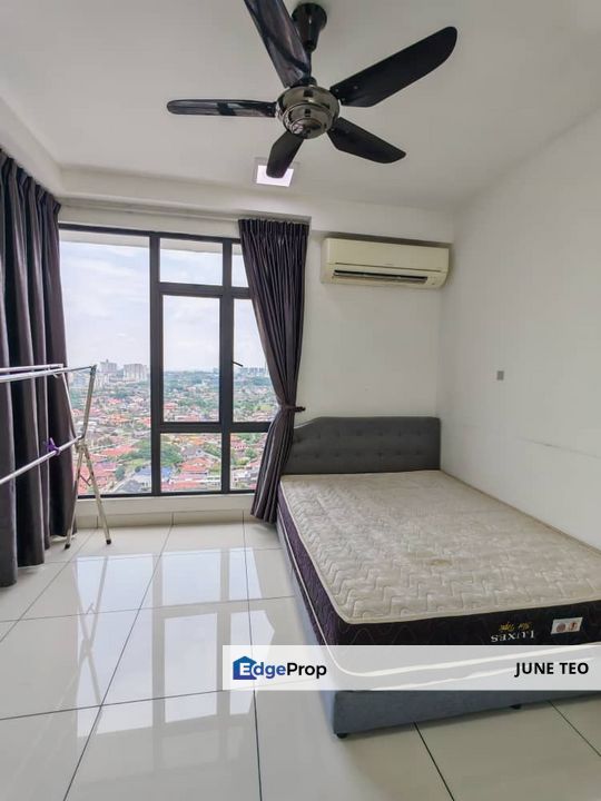 Strategic Location Good Condition High Floor Fully Furnished 2room Apt @ 1 Tebrau for Rent, Johor, Johor Bahru