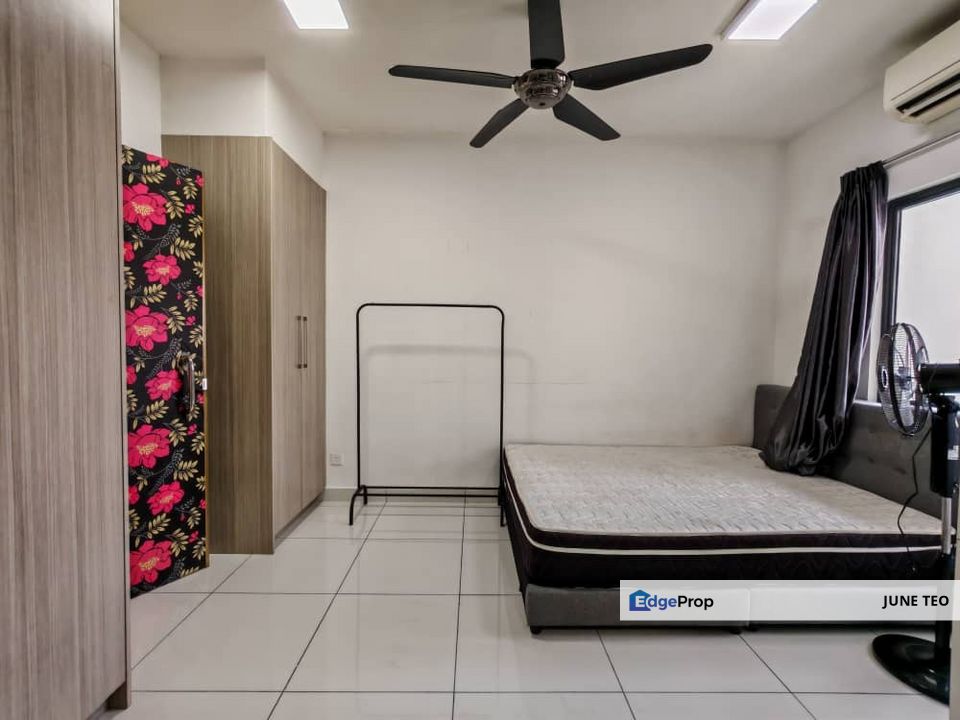 Strategic Location Good Condition High Floor Fully Furnished 2room Apt @ 1 Tebrau for Rent, Johor, Johor Bahru