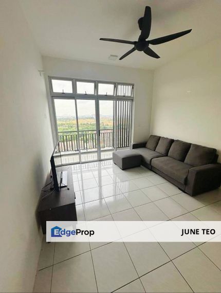 Greenery View Good Condition Partial Furnished 3room Apt @ Camillia Residence for Rent, Johor, Johor Bahru