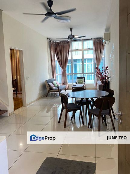 Upper Floor Good Condition Fully Furnished 3room Town House @ The Seed for Rent, Johor, Skudai