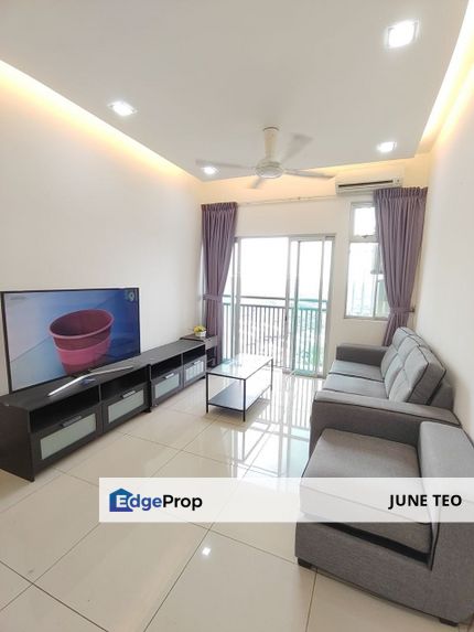 Mid Floor Fully Furnished 3room Apt @ Meridin Bayvue for Rent, Johor, Masai