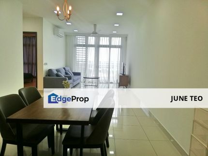 Luxury Facilities Smart Home System Low Floor Sea View Fully Furnished 2room Apt @ Green Haven for Rent, Johor, Masai