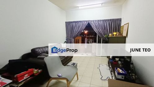 Good Condition Good Location Partial Furnished 3room Apt @ Prima Regency for Sale, Johor, Plentong