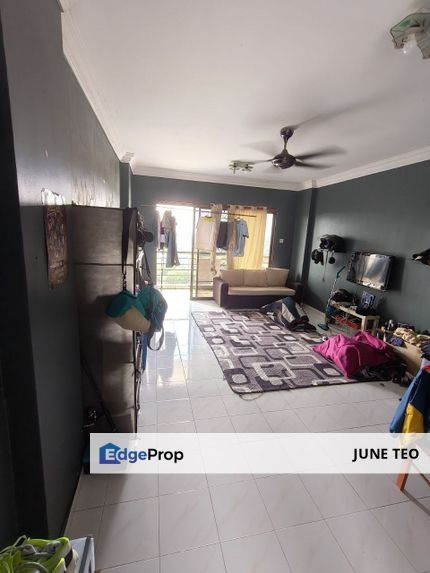 Original Condition High Floor City View Spacious 1room Apt @ Seri Mutiara for Sale, Johor, Masai