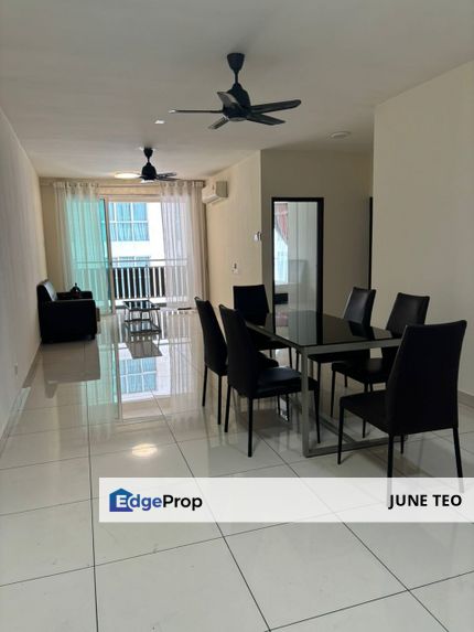 Spacious High Floor Fully Furnished Good Condition 3room Apt @ Daya Residence for Rent, Johor, Johor Bahru