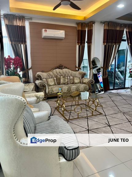 Renovated Fully Furnished Good Condition 2sty Cluster @ Eco Tropics Kota Masai for Sale, Johor, Masai