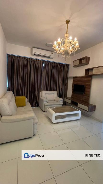 High Floor Fully Furnished Move in Condition 3room Apt @ Sky Garden, Johor, Setia Tropika
