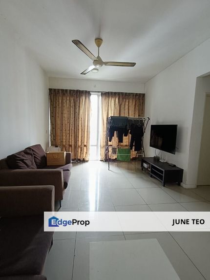High Floor Fully Furnished Good Condition 3room Apt @ Greenfield for Sale, Johor, Tampoi