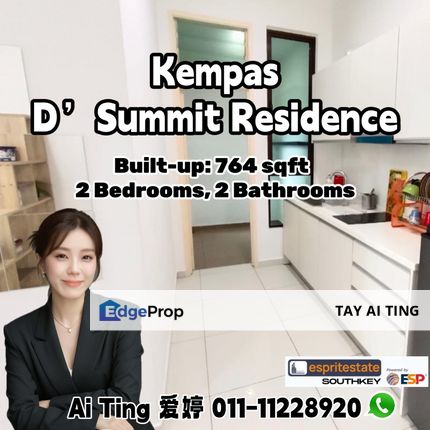 D’Summit Residence in Kempas, Johor, Johor Bahru