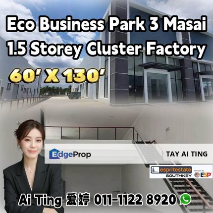 Eco Business Park 3 Masai Cluster Factory, Johor, Masai