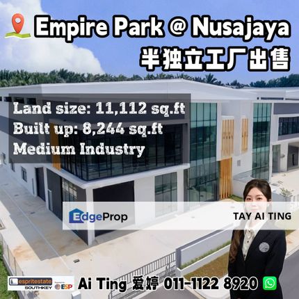 Empire Park Gelang Patah Semi D Factory, Johor, Gelang Patah