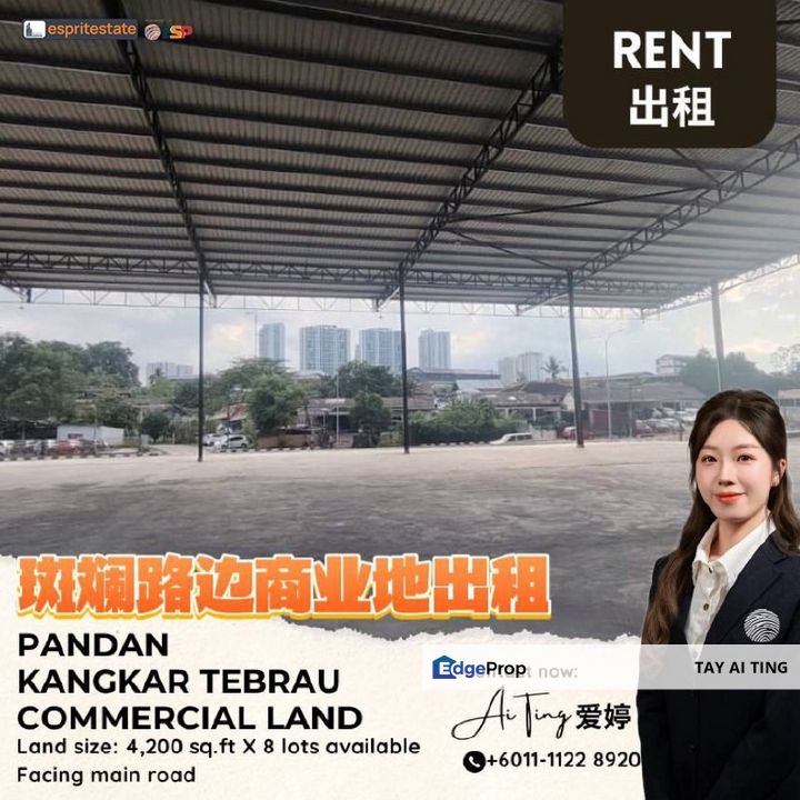 Kangkar Tebrau Commercial Land, Johor, Johor Bahru