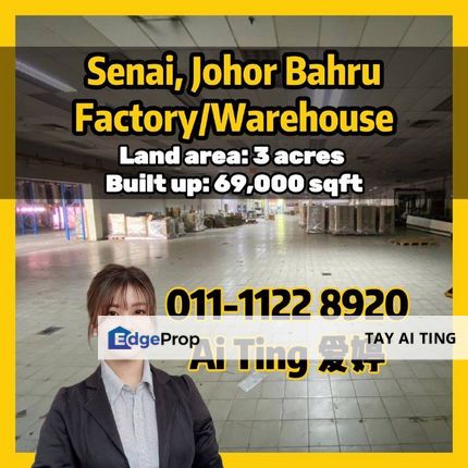 Senai Detached Factory Warehouse, Johor, Senai
