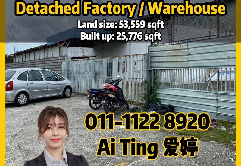 Kulai Detached Factory Warehouse