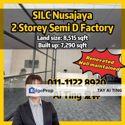 SILC Gelang Patah Semi D Factory, Johor, Johor Bahru